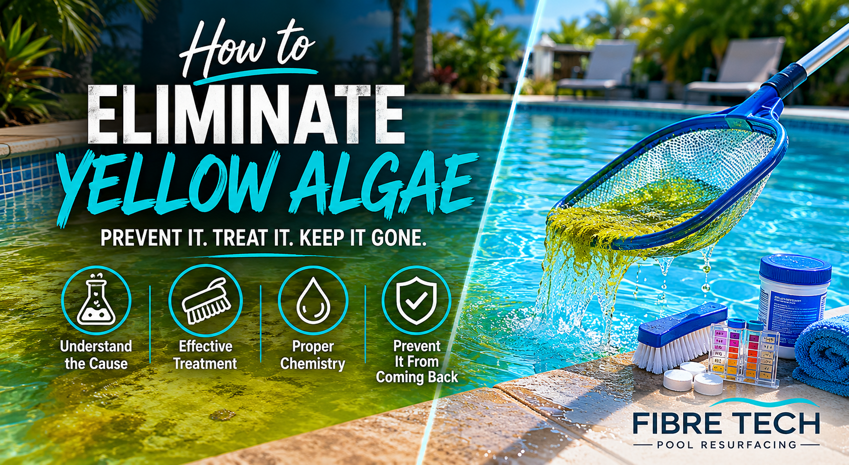 How to Eliminate Yellow Algae in Your Florida Pool for Good